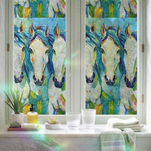 Vinilo Decorativo Estático Azul 19.6 x 39.3 Pulgadas miniatura 5