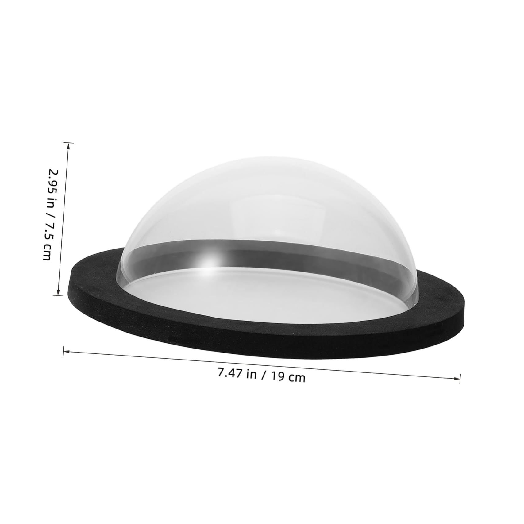 BESPORTBLE 4 Pezzi Copertura Galleggiante Per Laghetto Portabolle Galleggianti Carri Armati Cestini Pianta Galleggiante Arredamento Fontane All'aperto Piante Acquatiche Vive Acrilico Black