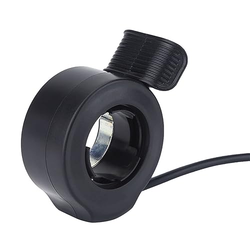 Miniatura 7 de Pwshymi Scooter Throttle Pulgar, Motor de Bicicleta Pulgar Scooter Eléctrico Control de Velocidad 3 Cables Mango Izquierdo O Derecho para E-Bike