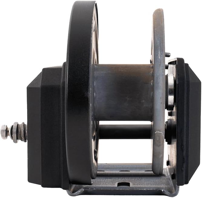 AL-KO Type 501 Plus Winch with handle in winding position