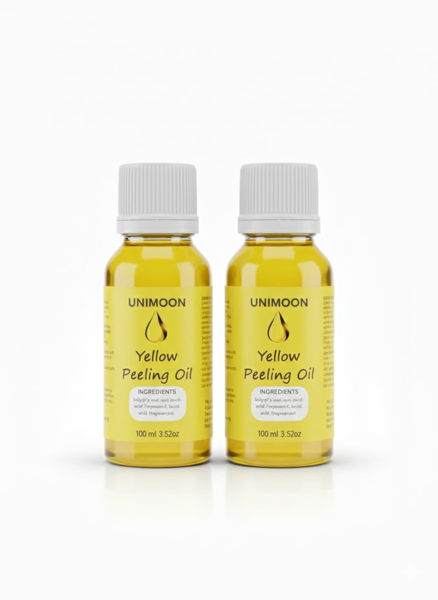 Yellow Peeling Oil for Full Body Nourishment And Daily Care Peeling Oil for Dark Skin (PACK OF 2)-image-45