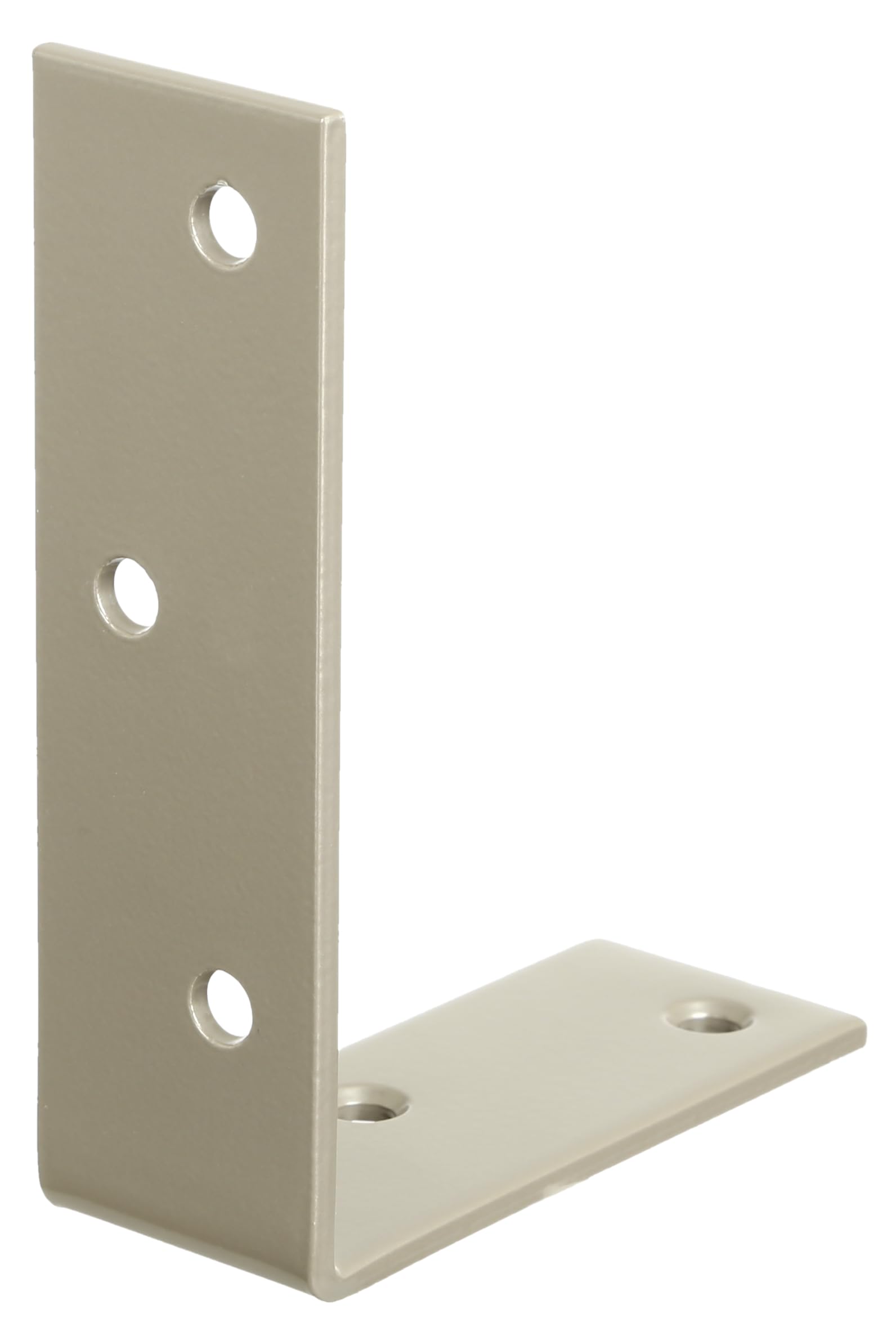 Alberts 822187 DURAVIS® Escuadra para viga, Lados desiguales, Con doble recubrimiento marrón óxido, Tamaño 75 x 100 x 30 mm, Juego de 50