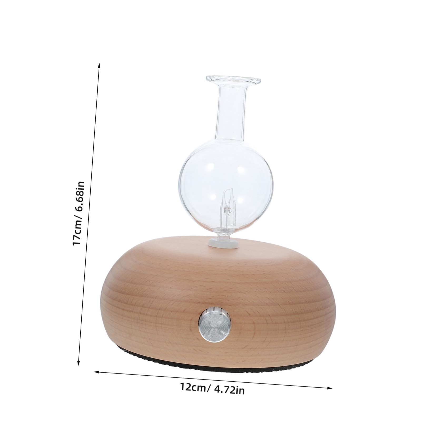 Difusor de Aceites Esenciales con Atomizador Ajustable para Aromaterapia Varios Estilos Material Vidrio y Plástico Capacidad DC 12v 0.5a Varios Estilos Adecuado para Oficina y Escritorio