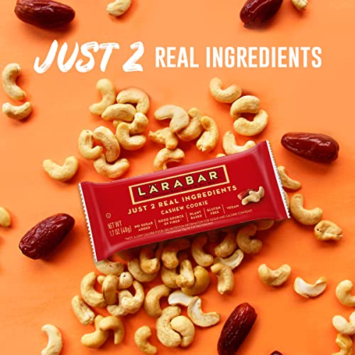 Larabar Cashew Cookie, Gluten Free Vegan Fruit & Nut Bar, 1.7 Oz Bars, 8 Ct #TOP1