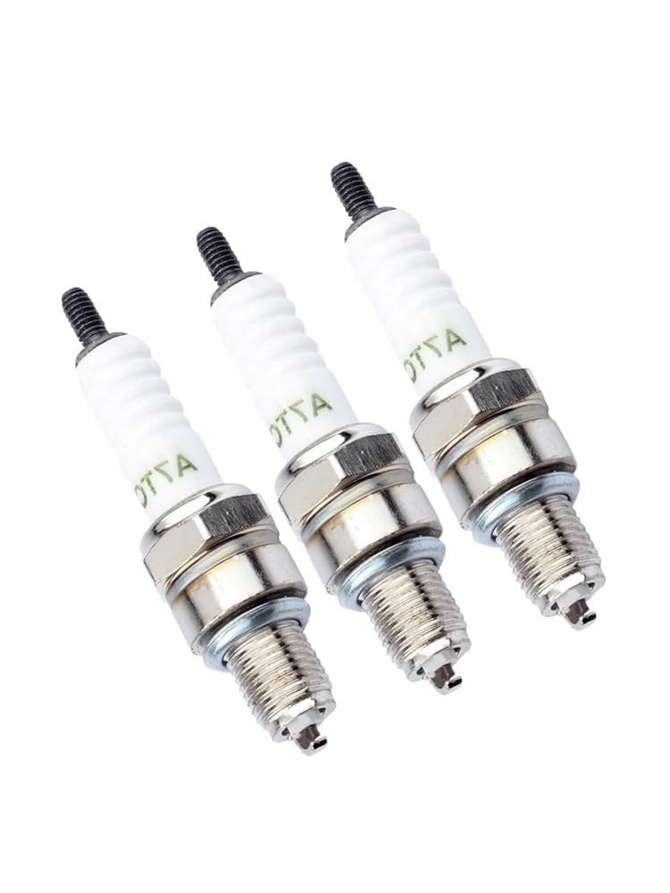Bujías A7TC para solucionar fallos de arranque en motos de 125cc GY6 7