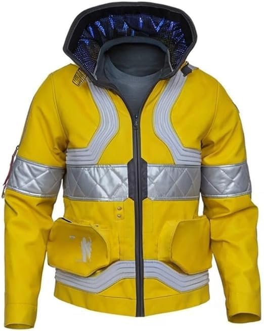 Edgerunners David Martinez Jacke für Herren, Kunstleder, Anime-Kostüm, Unisex-Größen