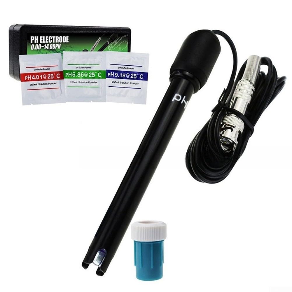 Sonda pH BNC 300cm for para rango 0-14 para Medidor Sonda pH BNC 300cm