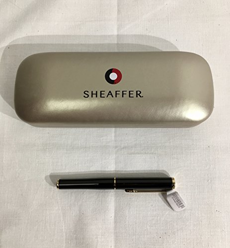 Stylo plume Sheaffer Agio Compact noir et or pour l'écriture quotidienne
