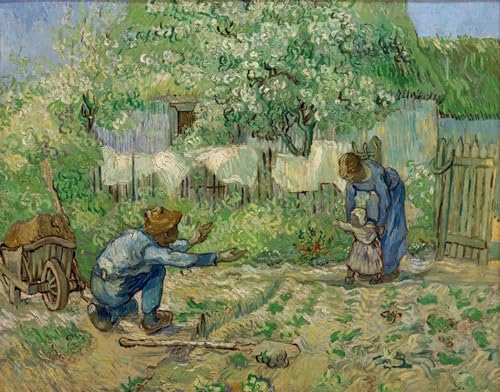 Peinture Pour Décoration Salon Vincent Van Gogh Erste Schritte toile cadeau idéal
