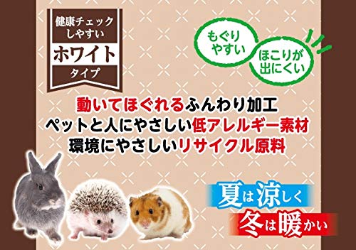 Amazon | クリーンモフ 小動物用 床材 KAMIYUKA 紙床 ホワイト 500g