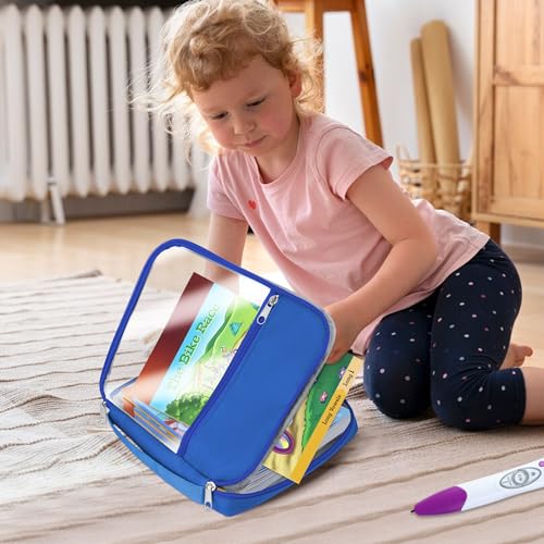 Rangement rigide LeapReader Leapfrog bleu housse antichoc livres - 5