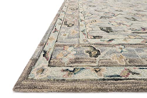 Loloi Ii Beatty Bea-04 Light Blue Traditional Area Rug 5'-0" X 7'-6" #TOP3