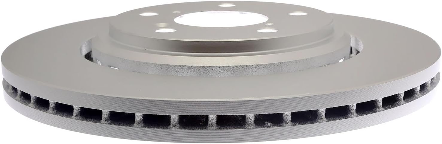 ACDelco Silver 18A81053AC (19383339) Coated Front Disc Brake Rotor