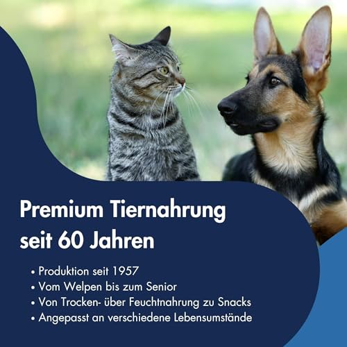DR.CLAUDER'S - Selected Meat Prebiotic | Nassfutter in Lebensmittelqualität mit Inulin für eine gesunde Verdauung von ausgewachsenen Hunden. Alleinfutter in der Dose | 800g Geflügelherzen