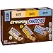 SNICKERS Creamy Singles Size Square Bars Christmas Candy Assortment, 15-Count Variety Box