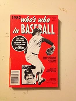 Paperback 1982 Who's Who in Baseball Book