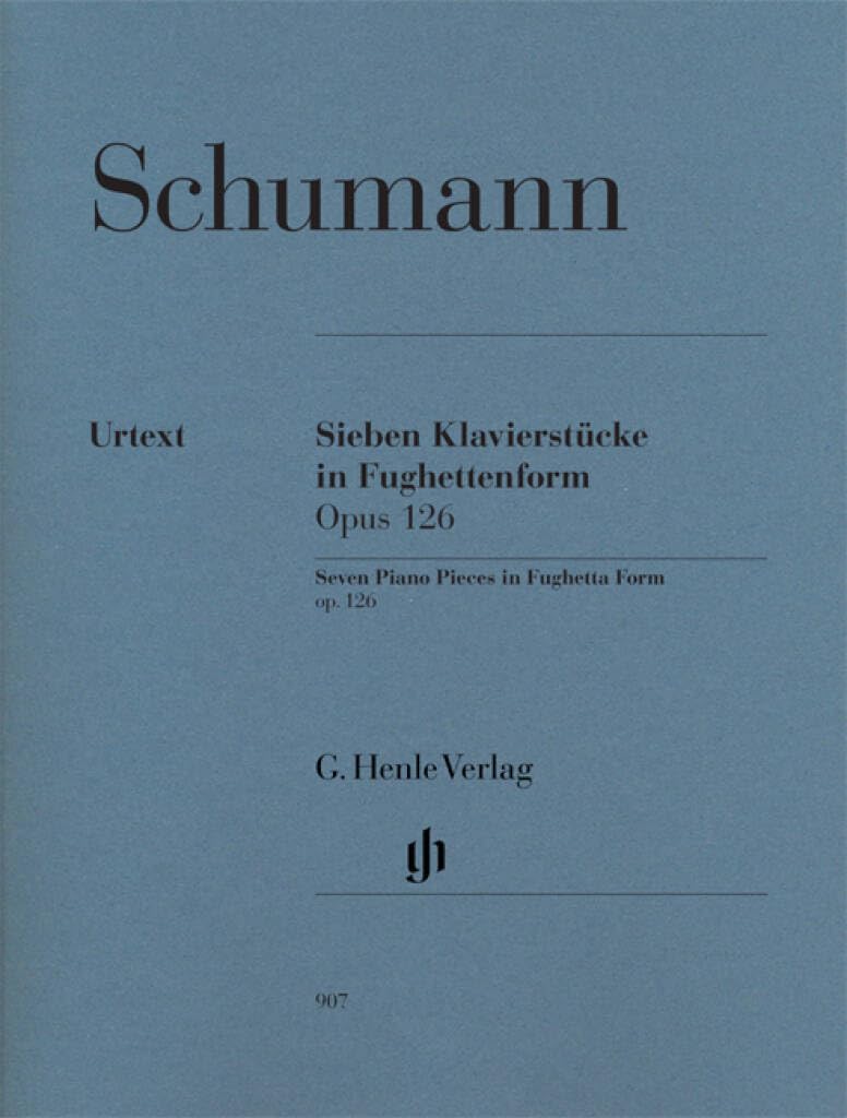 SEPT PIECES EN FORME DE FUGHETTE POUR LE PIANO OP. 126      Sheet music – January 1, 2009