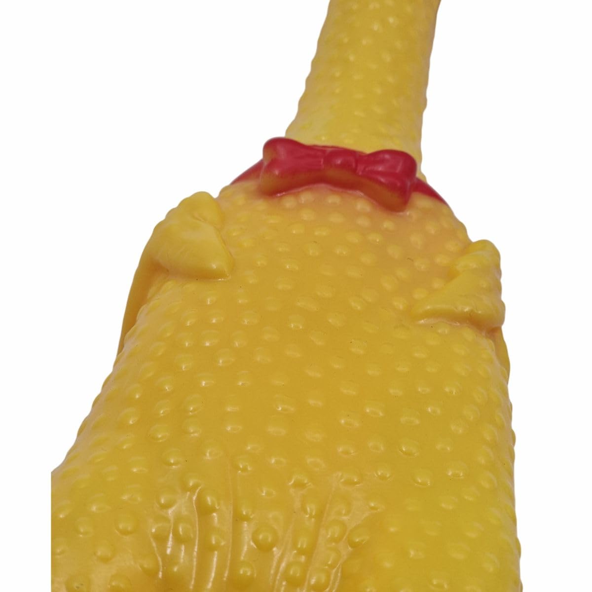 Squeaky Chicken Dog Toy - Durable Plastic Squeaker Toy for Dogs - Fun Noisy Toy for Chewing Fetch & Play - 40cm Long - Image 4