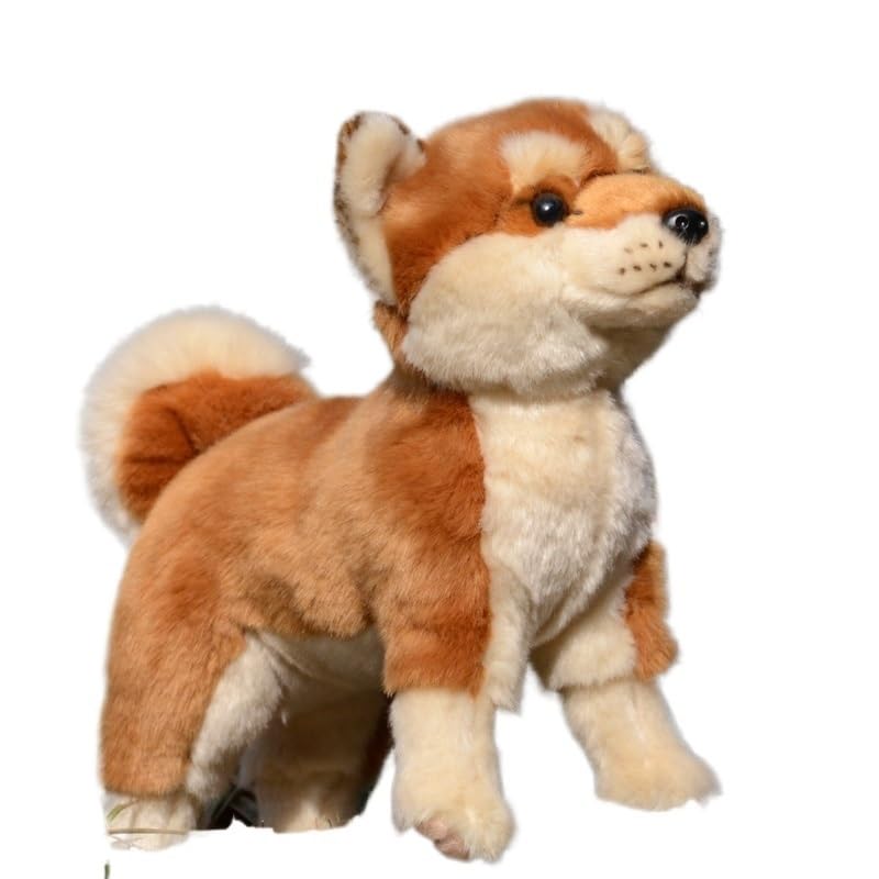 Dla shiba inu szczeniaczek pluszowa zabawka wypchana lalka zwierzę