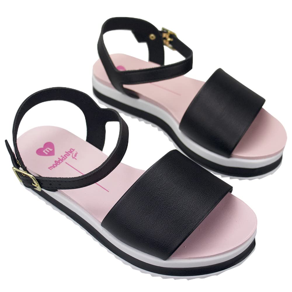 Sandália Infantil Molekinha Preta – 33 em promoção! Veja a oferta e mais achadinhos de Sandálias & Chinelos Infantis 5 Hoje é o melhor dia para comprar Sandália Infantil Molekinha Preta – 33 com aquele preço maroto! Promoção! Aproveite a oferta! 5