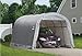 ShelterLogic Garage-in-a-Box Rountop, Grey, 12 x 20 x 8 ft.