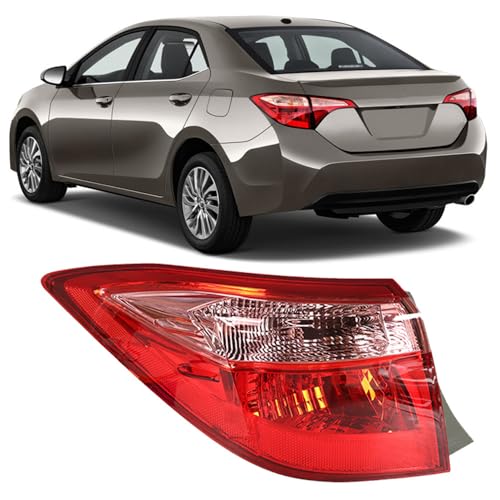 Silscvtt Tail Light Replacement for Toyota Corolla 2017-2019 Tail Lamp