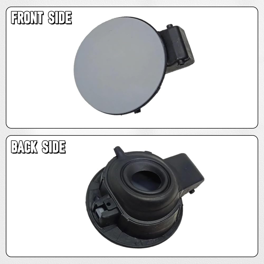 Riloer Fuel Tank Door Cover Gas Cap 3BD809857, 3BD 809 857 Compatible with VW Passat B5 1998-2005 1PC