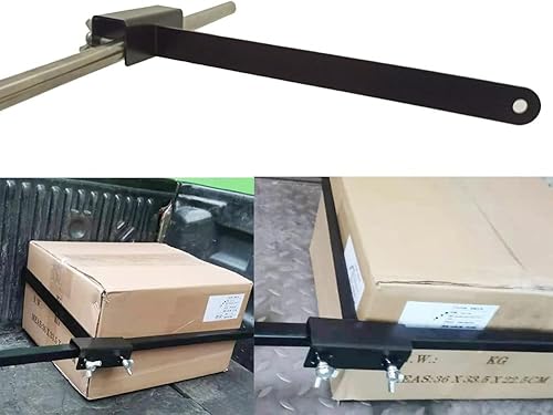 Miniatura 3 de Cargo Bar Truck Bed Divider Bar Truck Bed Stabilizer Black Divider Bar-2pc