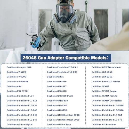 Image of SuperDi 26046 PPS 2.0 Spray Gun Adapter #S15 / 19 Thread BSP /3 /8 Inch Male