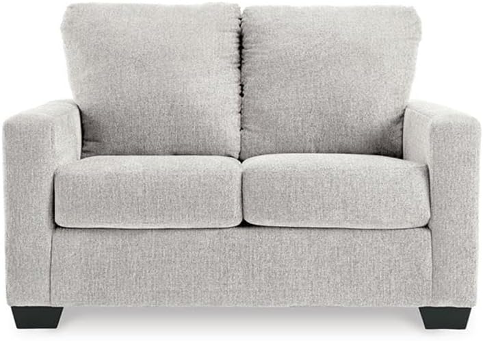 Bowery Hill Twin Sofa Sleeper, 54"W x 40"D x 39"H, Polyester Upholstery, Snow White Finish, Memory Foam Mattress, Metal/Wood Frame, Contemporary Style, Space-Saving Design for Apartments or Multi-Use