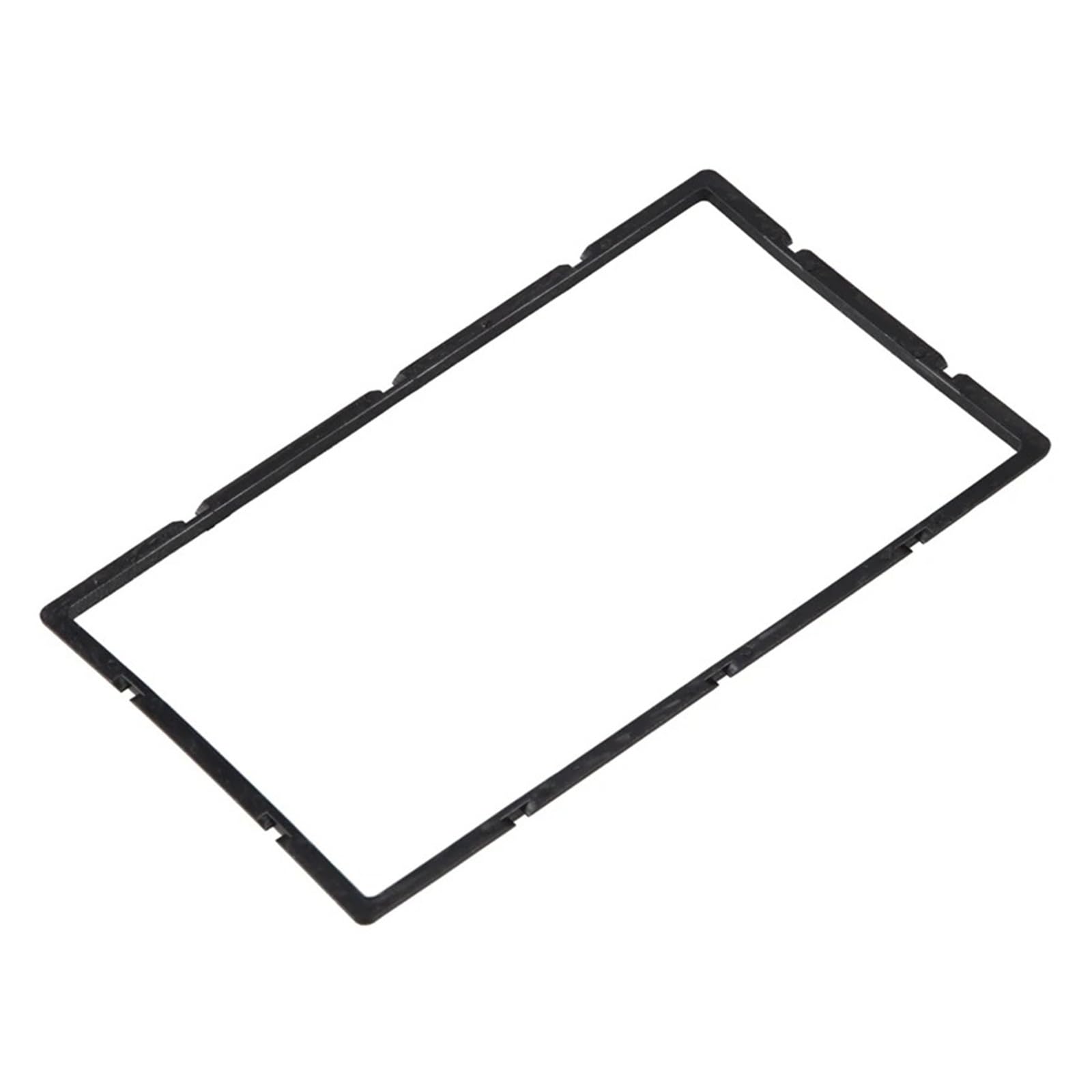 Cadre Finition autoradio Radio 2 Din Autoradio Fascia Roue Gauche Tableau Bord Installation Garniture Cadre Stéréo Kit pour Fiat pour Grand pour Punto 2005-2009