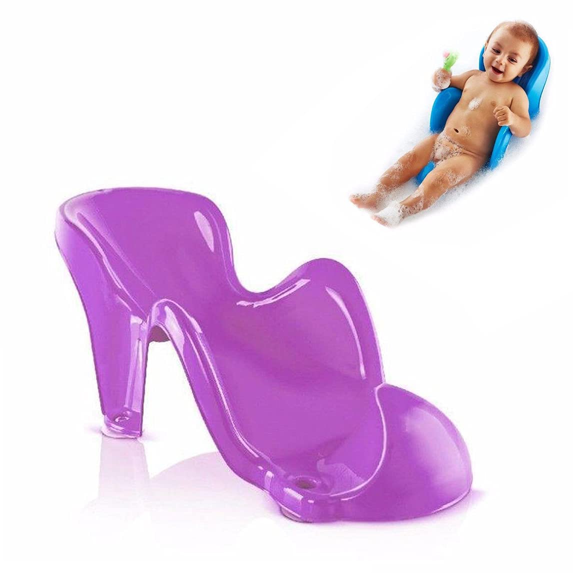 Siège de douche bébé pour calmer les pleurs du bain - 7
