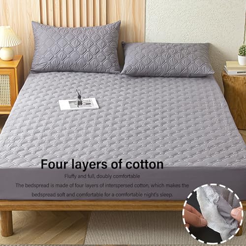 Funda de colchón ajustable impermeable 135x190 protector de sábana suave PEVA 8