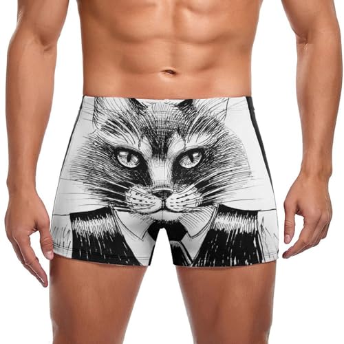 Boxer de bain homme Gentleman Cat slip short natation confortable