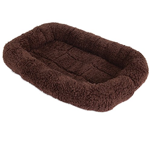 Petmate Bolster Crate Mat, Brown, for 19" Crates, 3 x 3 x 3 cm (L x W x H) - Image 2