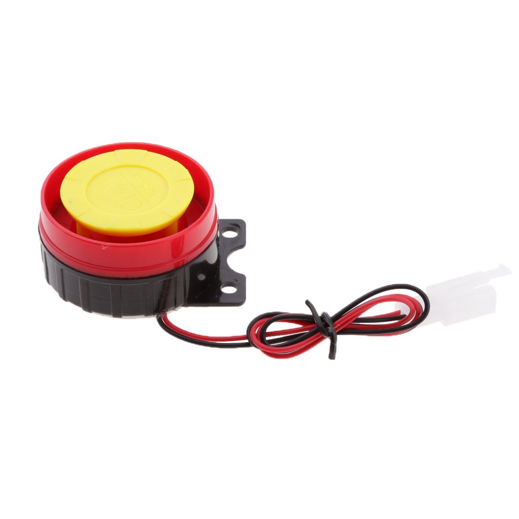 Sharplace Kit De 12V Système De Sécurité Alarme Sirène Antivol Moto Étanche avec Télécommande