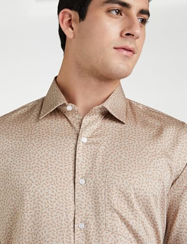 Image of Van Heusen Formal Printed Shirt for Men| Premium Cotton| Full Sleeves| Slim Fit |Breathable Fabric