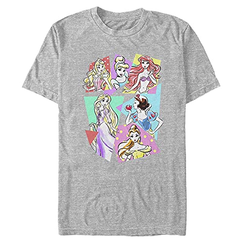 Disney Princesses Neon Pop sweat unisexe gris sweat-shirt col rond taille L
