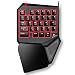 ACEPHA T9 Pro Gaming Keypad Gameboard with Programmable Keys 7 Color LED Backlit, 16-keys Rollover, Brand New Key Layout and Anti-Fatigue Wrist-pad