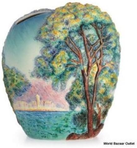 Franz Porcelain Morning at Antibes large vase