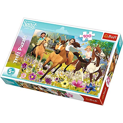 Preisvergleich Produktbild Trefl 16362 Puzzle Spirit Riding Free, Folge deinen Träumen, 100 Teile