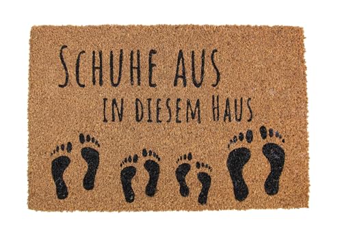 Iden Fußmatte Schuhe aus