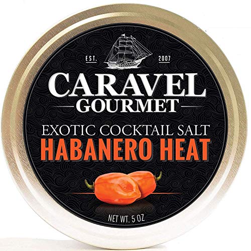 Habanero Heat Exotic Cocktail Salt - All-Natural Glass Rimmer & Finishing Sea Salt
