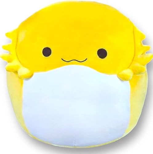 Miniatura 1 de Squishmallows Bertwin - Dragón barbudo amarillo de 14 pulgadas, juguete de peluche, escuadrón de jugadores de fantasía