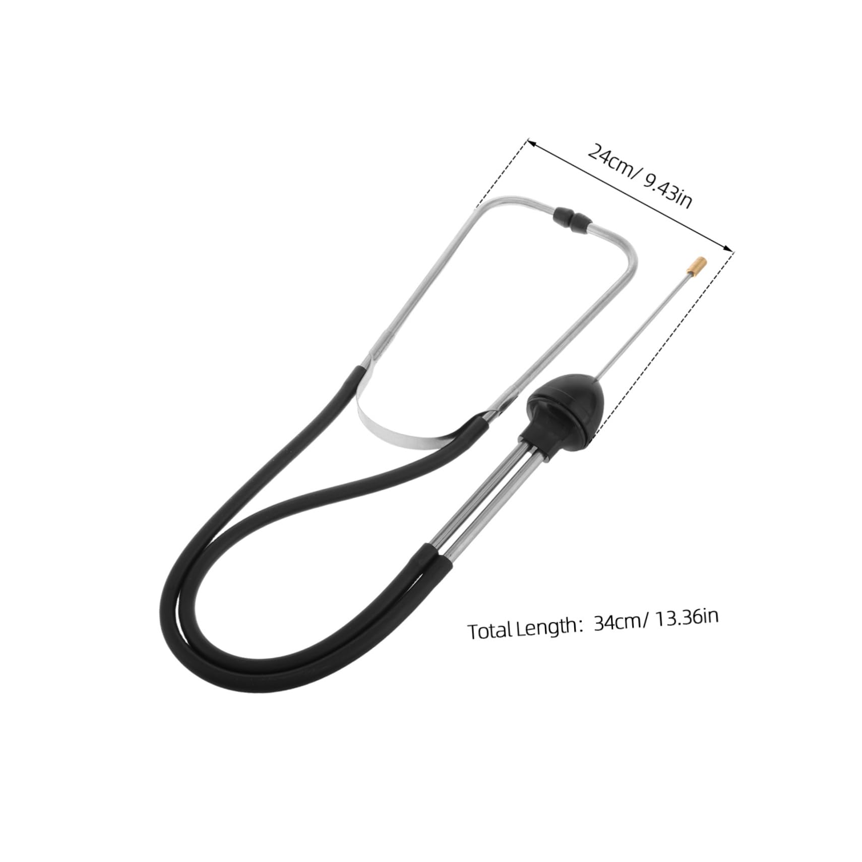 Mikinona Engine Block Noise Detection Non-Medical Non-Medical Non-Medical Stethoscope Car Cylinder Non-Medical Non-Medical Non-Medical Stethoscope for Mechanics Auto Tools High Precision