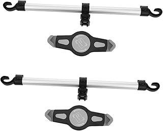 Hemobllo Car Headrest Tablet Mount 2pcs tablet support stand for tablet auto phone holder tablet stand holder back mobile mount back phone holder Phone Bracket for Car Phone Storage Rack