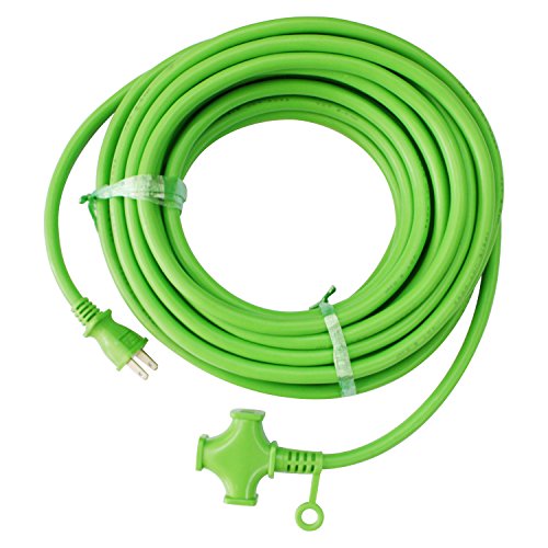 kowa スーパーソフト 延長コード デカ太電線 15A・10M 3ツ口 ミドリ KM22-10 日本製