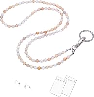 Vista 149 de Cordón para mujer, cordones con cuentas para tarjetas de identificación, soporte para profesores, llavero y correa para collar para mujeres y niñas