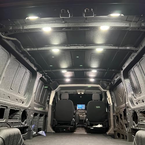 Lámparas LED Super Bright Xenon White para Ford Transit 2014-2024 miniatura 6