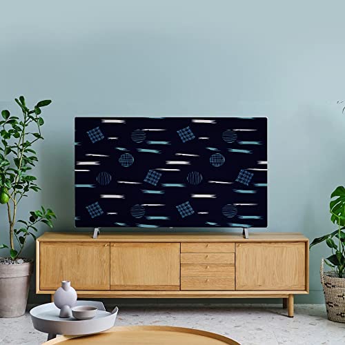 Image of Glassiano Marigold Dustproof Printed 50 inch LED TV Cover Screen Protector Compatible for All Models, Print 43
